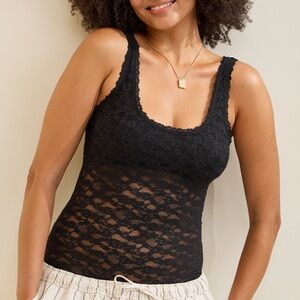 Aerie Black Lace Bodysuit
